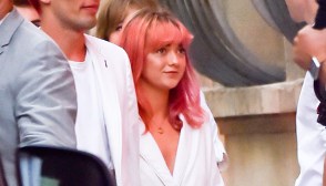Maisie Williams at Sophie Turner's rehearsal dinner