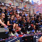 US Women’s soccer team World Cup Ticker-Tape Parade, New York, USA - 10 Jul 2019