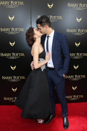 Sarah Hyland and Wells Adams 'Harry Potter and the Cursed Child' broadway play opening night, New York, USA - Apr 22, 2018