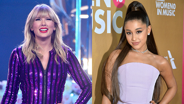 Gallers Ariana Grande Porn Captions - Are Taylor Swift & Ariana Grande Collaborating? Fans Have Evidence â€“  Hollywood Life