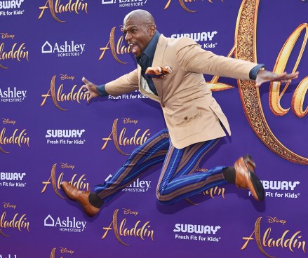 Terry Crews
'Aladdin' film premiere, Arrivals, El Capitan Theatre, Los Angeles, USA - 21 May 2019