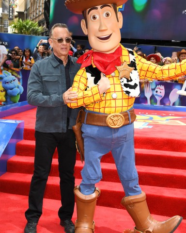 Tom Hanks
'Toy Story 4' film premiere, London, UK - 16 Jun 2019