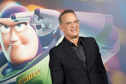Tom Hanks, pengisi suara Sheriff Woody dalam 'Toy Story 4', berpose untuk media saat presentasi film animasi 'Toy Story 4' di Barcelona, ​​Spanyol, 19 Mei 2019. Film ini akan tayang perdana di Spanyol pada 21 mendatang. Juni.  Tom Hanks mempersembahkan 'Toy Story 4' di Barcelona, ​​Spanyol - 19 Jun 2019