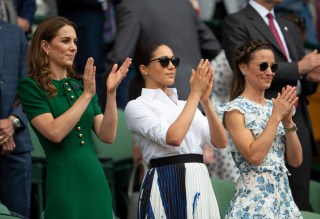Catherine Duchess of Cambridge, Meghan Duchess of Sussex and Pippa Middleton
Wimbledon Tennis Championships, Day 12, The All England Lawn Tennis and Croquet Club, London, UK - 13 Jul 2019