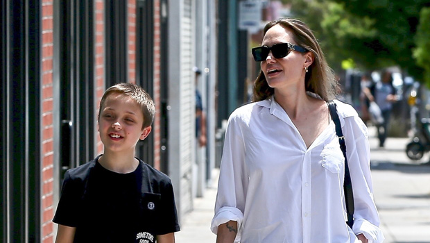Angelina Jolie's Summer Look is All About Cool Mom Casual