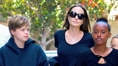 Angelina Jolie, Shiloh Jolie-Pitt, Zahara Jolie-Pitt
