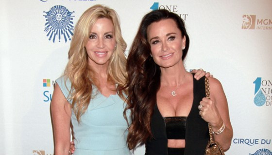Camille Grammer and Kyle Richards
