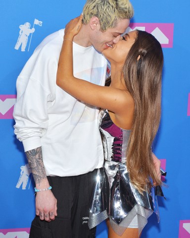 Pete Davidson and Ariana Grande
MTV Video Music Awards, Arrivals, New York, USA - 20 Aug 2018