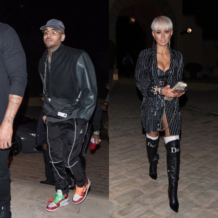 Chris Brown and his new rumored girlfriend Agnez Mo who is an Indonesian Pop Star are both seen arriving separately to DJ Khaled Birthday Celebration in Beverly HillsPictured: Ref: SPL1632096 031217 NON-EXCLUSIVEPicture by: SplashNews.comSplash News and PicturesLos Angeles: 310-821-2666New York: 212-619-2666London: 0207 644 7656Milan: +39 02 56567623photodesk@splashnews.comWorld Rights