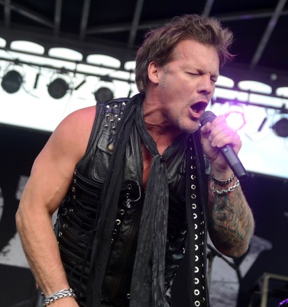 Lead singer Chris Jericho of the band Fozzy performs during the Northern Invasion Music Festival in Somerset, Wisconsin
Music 2017 Northern Invasion Music Festival, Somerset, USA - 14 May 2017