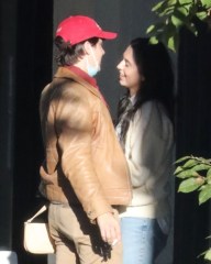 Vancouver, CANADA  - *EXCLUSIVE*  - Cole Sprouse greets new girlfriend model Reina Silva with a kiss on the cheek and a warm embrace before the pair hold hands and head out to a dinner date together.  Reina slipped her arms under the actor's jacket pulling him in for a loving embrace. The Riverdale star appears to have moved on following his split from Lili Reinhart this past March with the brunette stunner. Cole recently featured Reina in a photoshoot which he shared on social media.  October 24, 2020Pictured: Cole Sprouse, Reina SilvaBACKGRID USA 25 OCTOBER 2020BYLINE MUST READ: KRed / BACKGRIDUSA: +1 310 798 9111 / usasales@backgrid.comUK: +44 208 344 2007 / uksales@backgrid.com*UK Clients - Pictures Containing Children
Please Pixelate Face Prior To Publication*