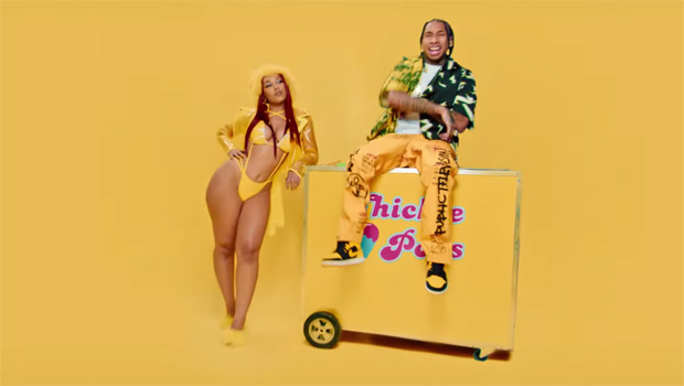 Get ready for an explosion of colors and wild outfits in Doja Cat and Tyga&...