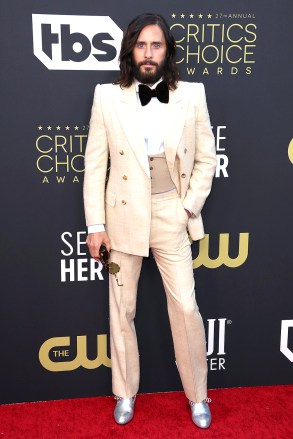 Jared Leto
27th Critics' Choice Awards, Arrivals, Los Angeles, California, USA - 13 Mar 2022