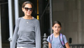 Katie Holmes & Suri Cruise in NYC