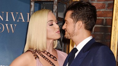 Katy Perry & Orlando Bloom at the 'Carnival Row' premiere