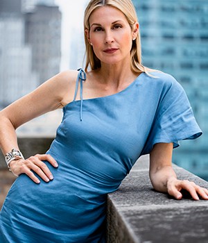 Actress Kelly Rutherford visits HollywoodLife's New York headquarters to discuss her new Lifetime Movie Series & more