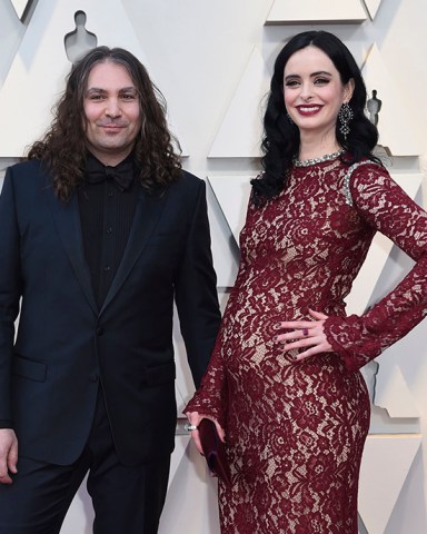 Adam Granduciel, Krysten Ritter. Adam Granduciel, left, and Krysten Ritter arrive at the Oscars, at the Dolby Theatre in Los Angeles
91st Academy Awards - Arrivals, Los Angeles, USA - 24 Feb 2019