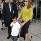 Angelina Jolie Picks Up Son Maddox Jolie-pitt at His Private School - 10 Oct 2007