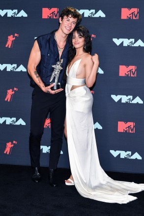 Shawn Mendes, Camila CabelloMTV Video Music Awards, Press Room, Prudential Center, New Jersey, USA - 26 Aug 2019