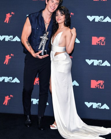 Shawn Mendes, Camila CabelloMTV Video Music Awards, Press Room, Prudential Center, New Jersey, USA - 26 Aug 2019