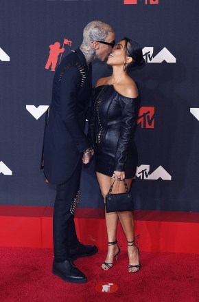 Travis Barker, Kourtney Kardashian
2021 MTV Video Music Awards, Arrivals, New York, USA - 12 Sep 2021