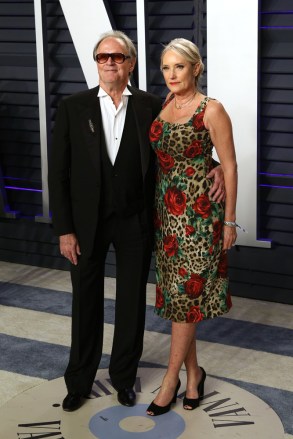 Peter Fonda (L) and Parky Fonda attend the 2019 Vanity Fair Oscar Party following the 91st annual Academy Awards ceremony, in Beverly Hills, California, USA, 24 February 2019. The Oscars are presented for outstanding individual or collective efforts in 24 categories in filmmaking.
Vanity Fair Oscar Party - 91st Academy Awards, Beverly Hills, USA - 24 Feb 2019