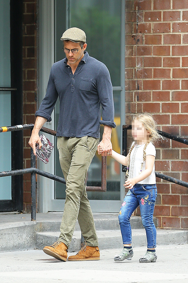 Ryan Reynolds And Blake Livelys Daughter James In Nyc Adorable Pics 