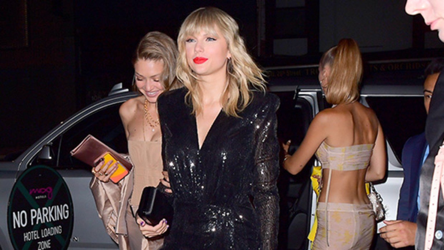 Taylor Swift Wears Black Jumpsuit To VMAs After-Party — Photos