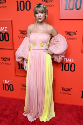 Taylor Swift
Time 100 Gala, Arrivals, Jazz at Lincoln Center, New York, USA - 23 Apr 2019
Wearing J Mendel