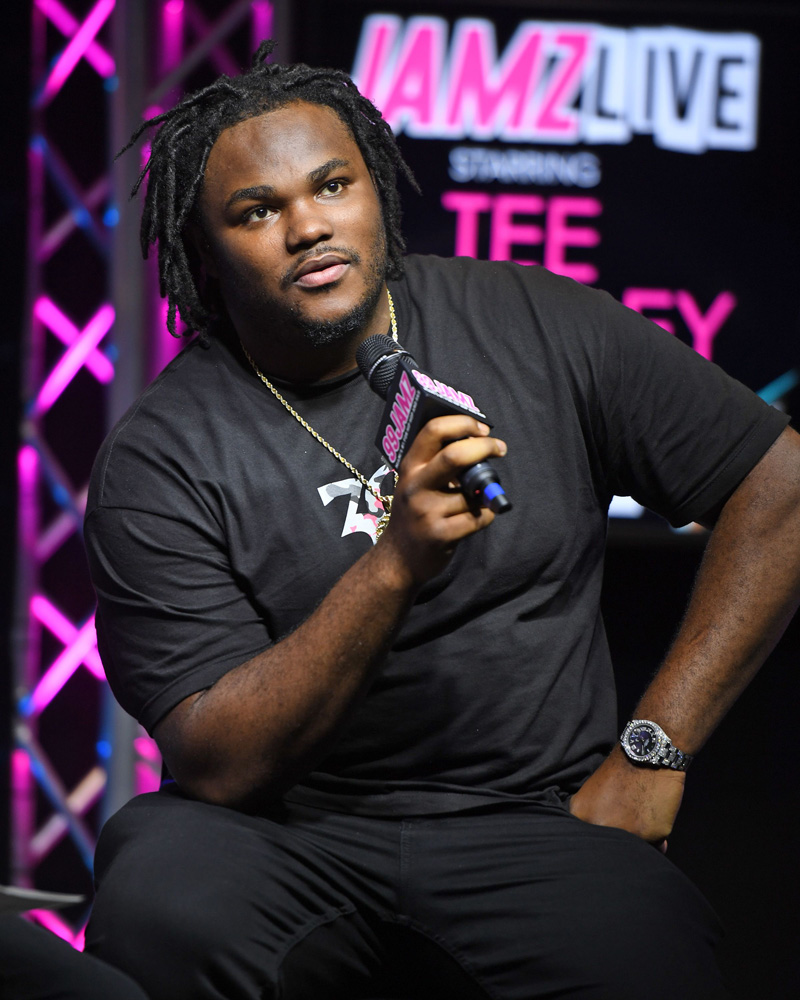 Tee Grizzley attends Jamz Live at radio station 99 Jamz, Fort Lauderdale, Florida, USA - 25 May 2017