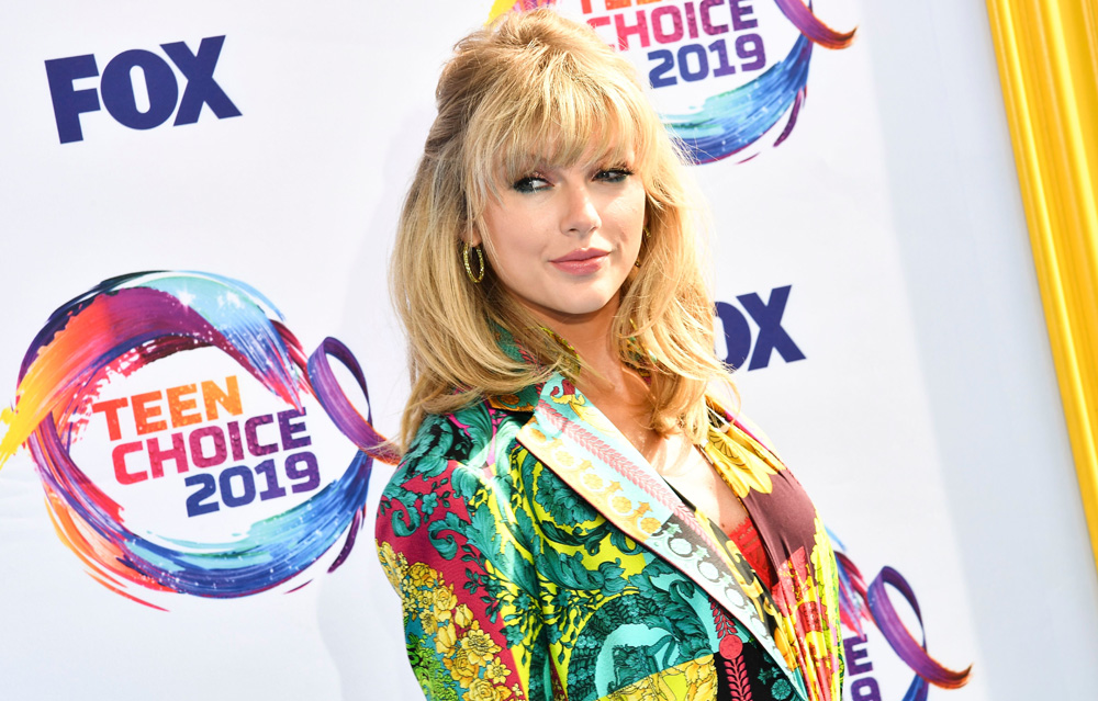 Taylor Swift
Teen Choice Awards, Arrivals, Los Angeles, USA - 11 Aug 2019