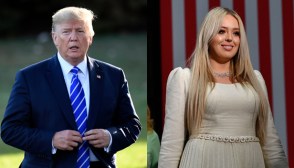 Donald and Tiffany Trump