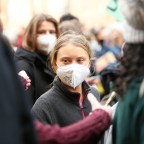 Greta Thunberg Climate Summit Protest SS