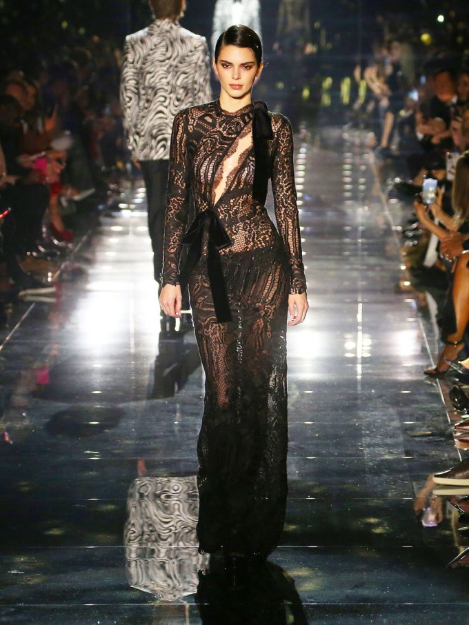 Kendall Jenner At The Tom Ford Show
