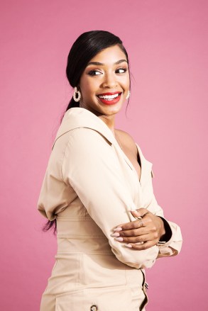 Chantel Riley portrait session for Hollywood Life at PMC Studios