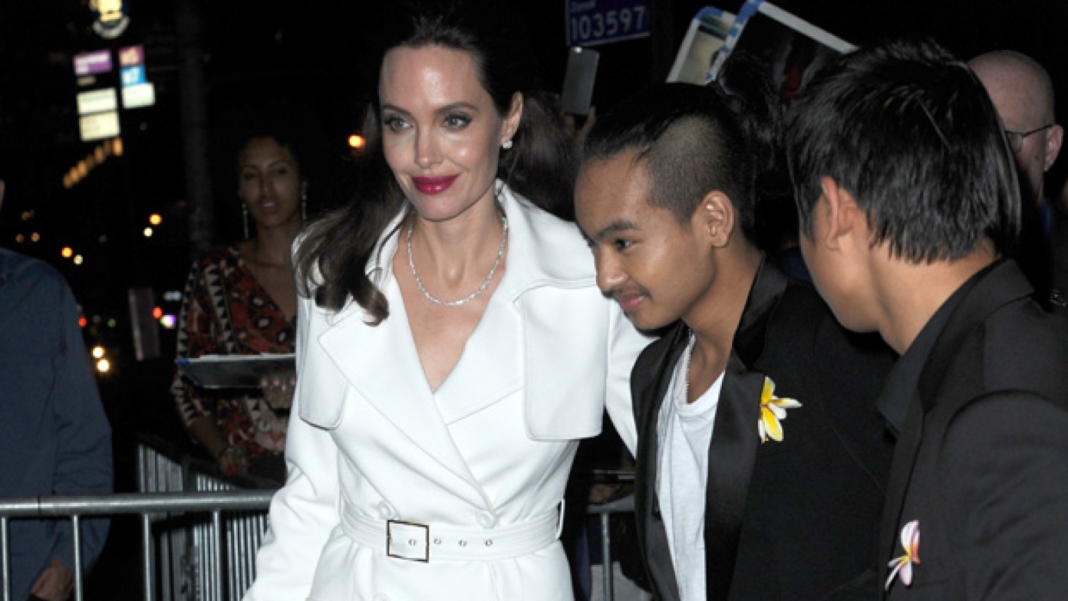 Angelina Jolies Son Maddox Comforted Her During College Drop Off