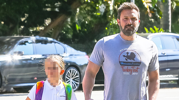 Ben Affleck And Daughter Seraphina Hold Hands After School — Sweet Pic Hollywood Life