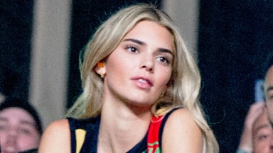 Kendall Jenner goes blonde at fashion week