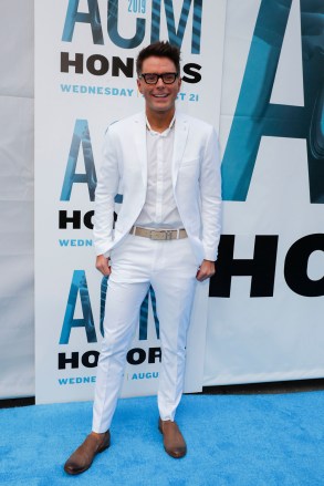 Bobby Bones arrives at the 13th Annual ACM Honors at the Ryman Auditorium on in Nashville, Tenn
13th Annual ACM Honors - Arrivals, Nashville, USA - 21 Aug 2019