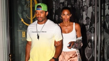 Russell Wilson and Ciara