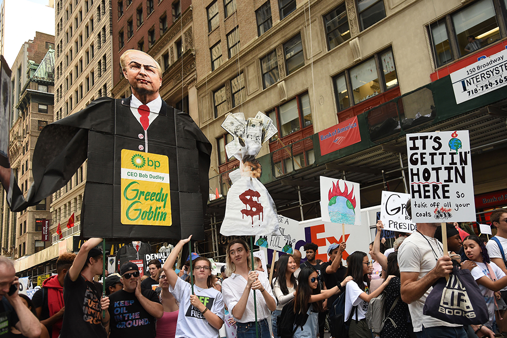 Global Strike for Climate Change, New York, USA - 20 Sep 2019