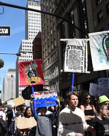 Protesters
Global Strike for Climate Change, New York, USA - 20 Sep 2019