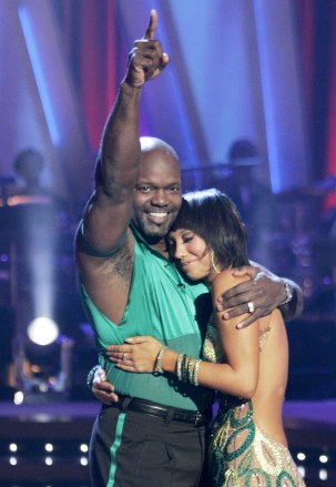 Editorial use only. No book cover usage.Mandatory Credit: Photo by Bbc America/Abc-Tv/Kobal/Shutterstock (5880698b)Emmitt Smith, Cheryl BurkeDancing With The Stars - 2005BBC America / ABC-TVUSATelevision