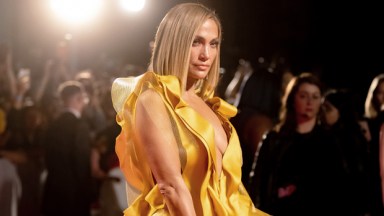 Jennifer Lopez in yellow at TIFF 2019