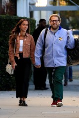 Beverly Hills, CA  - *EXCLUSIVE*  - Jonah Hill and Gianna Santos hold hands as they enjoy a leisurely day in Beverly Hills. The pair did some shopping, and Jonah also took some photos while they were out.

Pictured: Jonah Hill, Gianna Santos

BACKGRID USA 15 MARCH 2019 

BYLINE MUST READ: GAMR / BACKGRID

USA: +1 310 798 9111 / usasales@backgrid.com

UK: +44 208 344 2007 / uksales@backgrid.com

*UK Clients - Pictures Containing Children
Please Pixelate Face Prior To Publication*