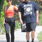 EXCLUSIVE: Jonah Hill and Gianna Santos taking a stroll in Beverly Hills