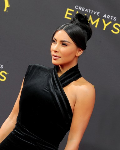 Kim Kardashian West 71st Annual Primetime Creative Arts Emmy Awards, Day 1, Arrivals, Microsoft Theater, Los Angeles, USA - 14 Sep 2019
