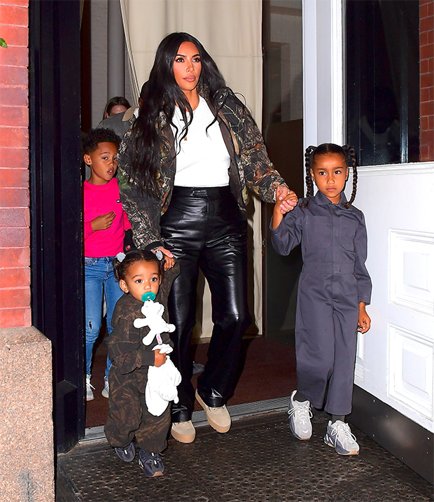 Kim Kardashian & kids 