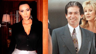 Kim and Robert Kardashian Sr.