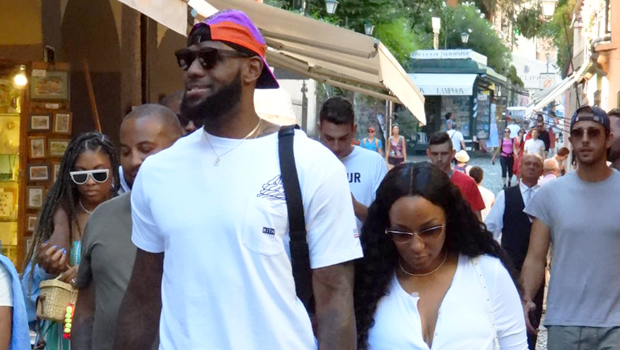 LeBron & Savannah James In Italy: They PDA On Vacation — Photos ...